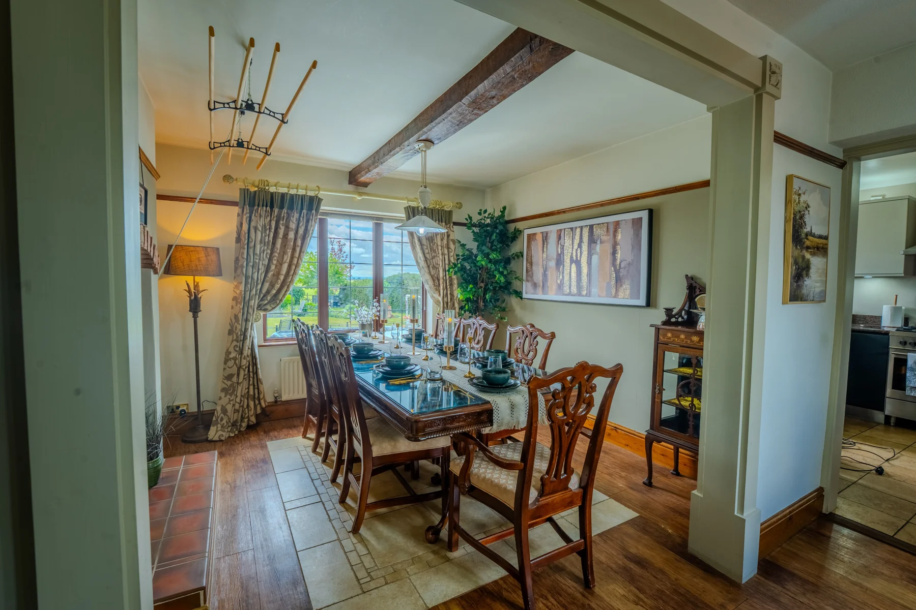 Group dining room at Woodwynd