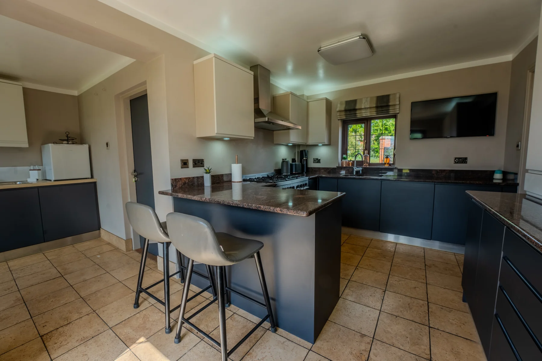 Equipped self-catering kitchen